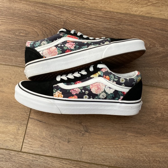 VANS - FLORAL OLD SKOOL * Sz:6.5 - Picture 4 of 7